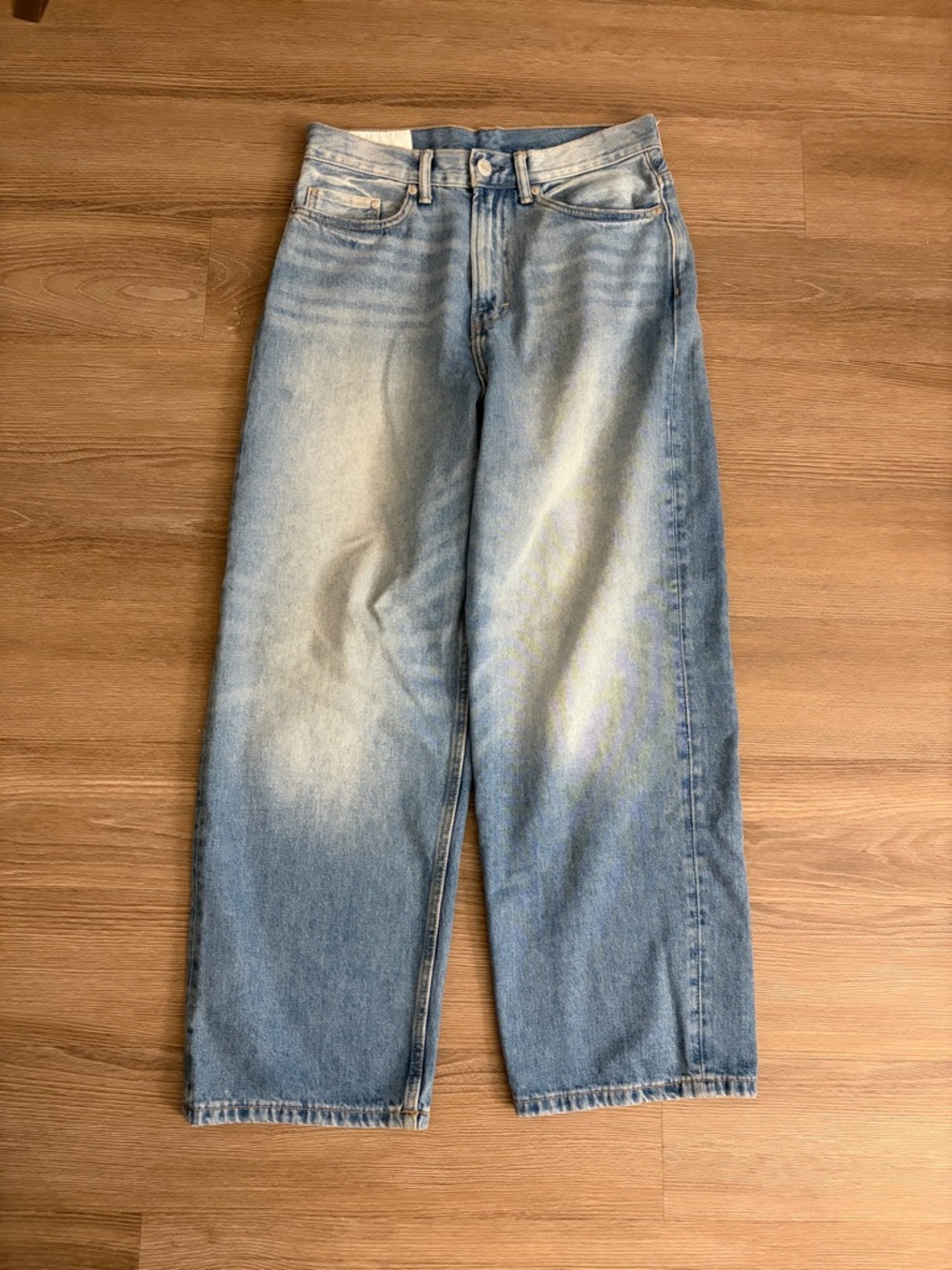 H&M Light Wash Baggy Jeans Size 29 Waist men